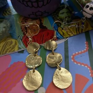 Gold Dangle Earrings